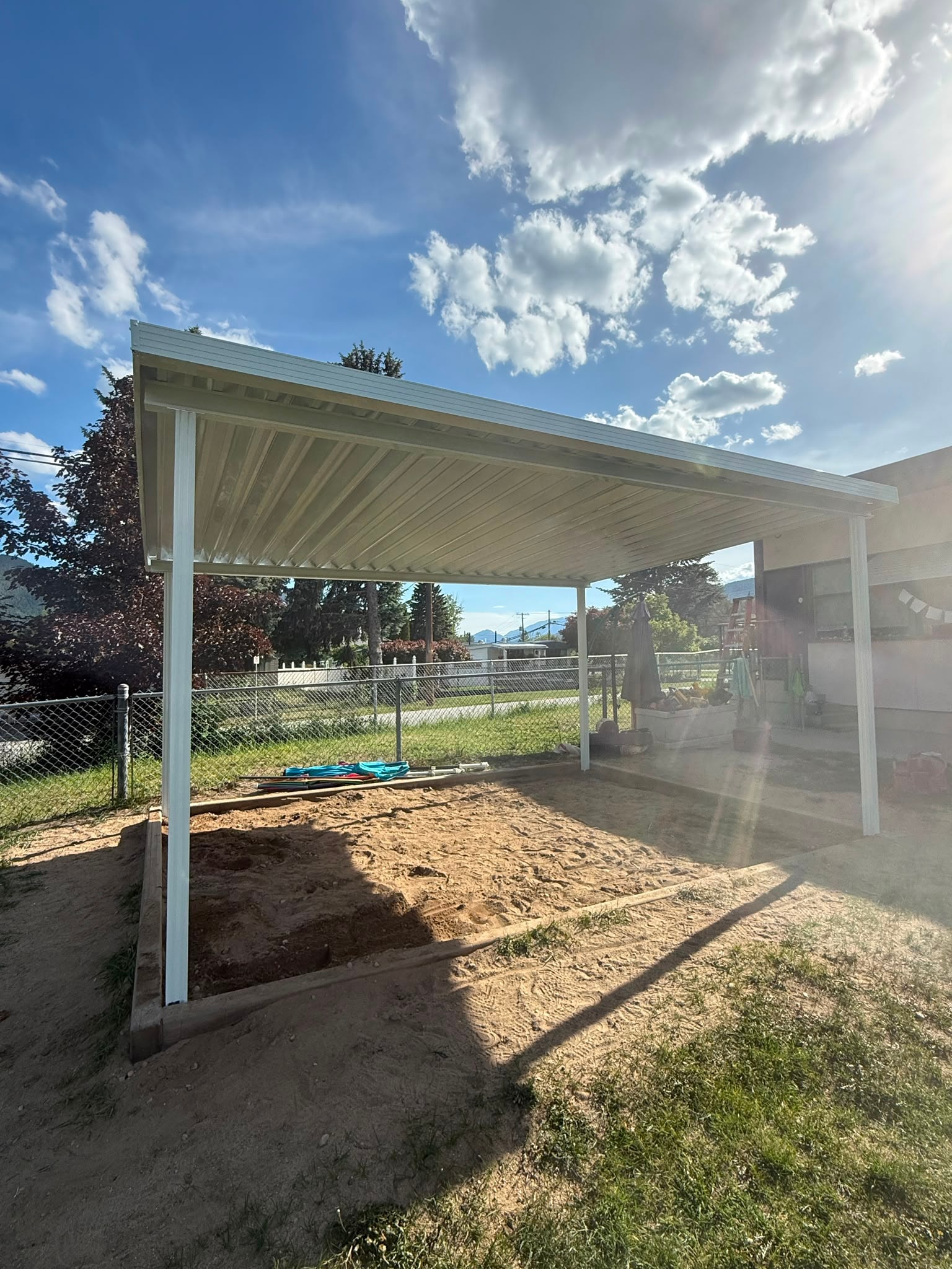 Patio cover project 44