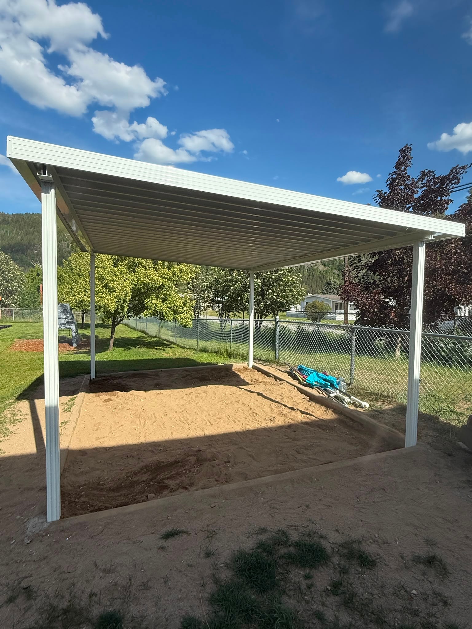 Patio cover project 45